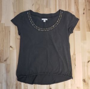 American Eagle Outfitters Gray Top T-Shirt XS